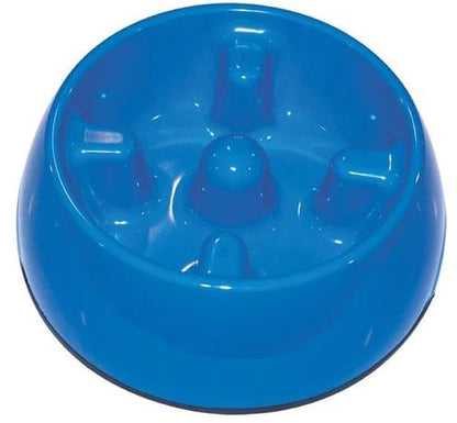 Go Slow Anti Gulp Dish Dog Bowl