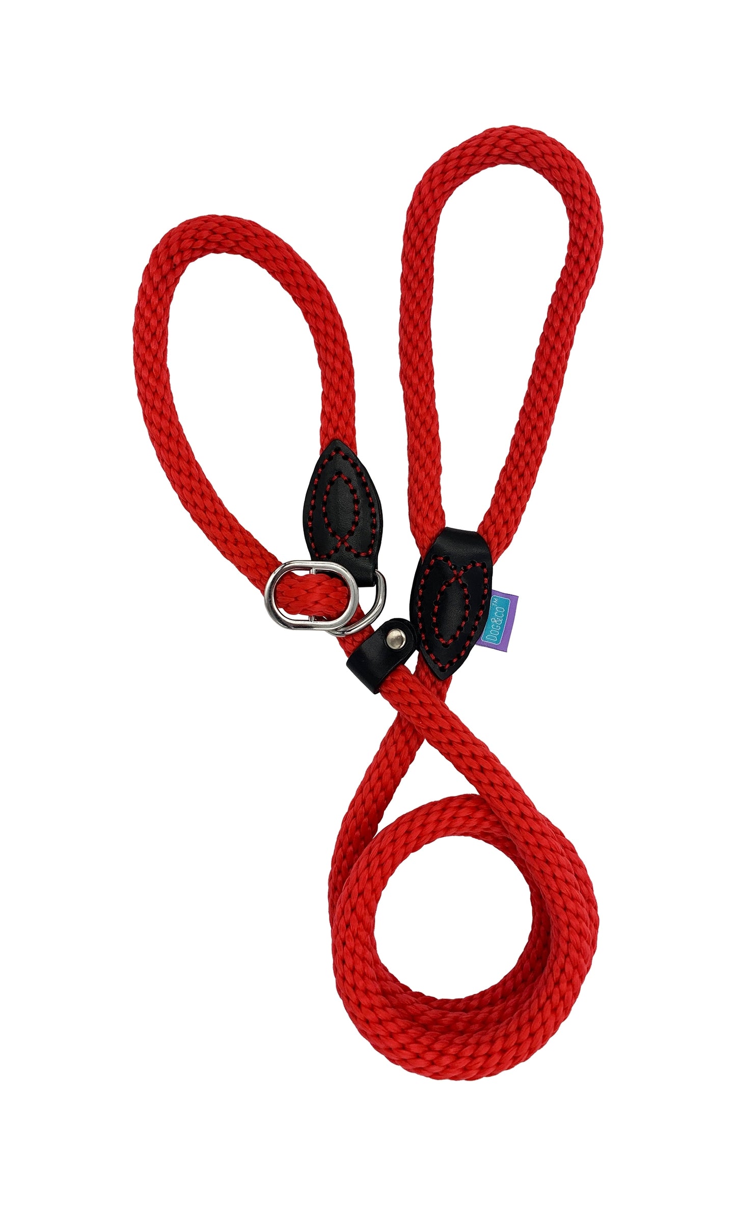 Dog & Co Rope Slip Lead 150cm x 8mm/14mm Various Colours