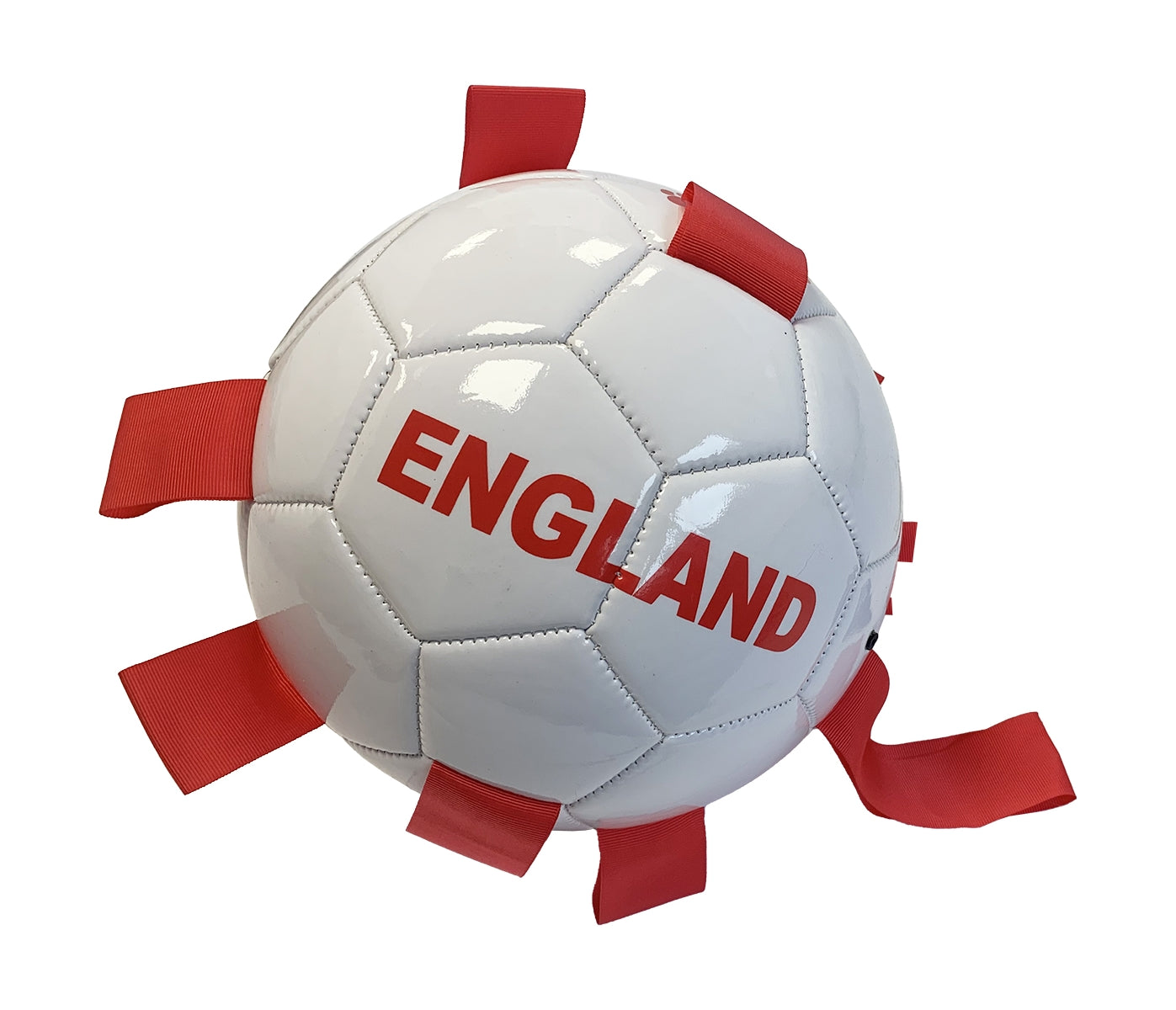 Hemmo and Boo Mega Ball Pick Me Up England Football for Dogs Large 9" Euros 2024