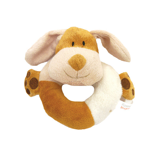 Natural Nippers Cuddle Plush Ring Dog Toy