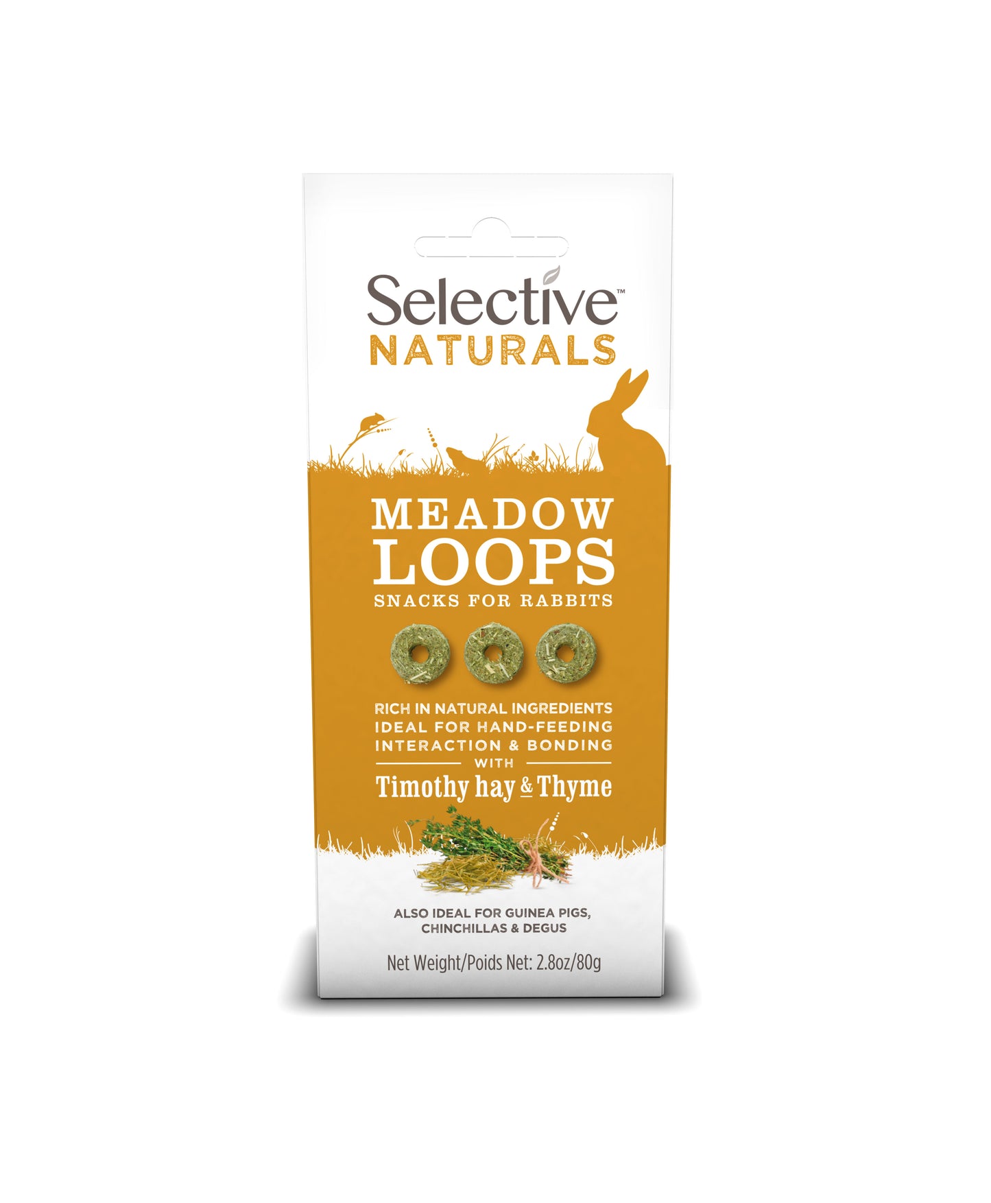 Meadow Loops with Timothy Hay & Thyme 80g