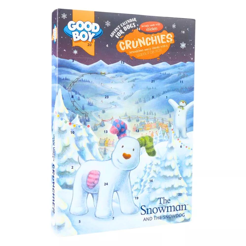 Snowdog Crunchies Advent Calendar for Dogs 72g