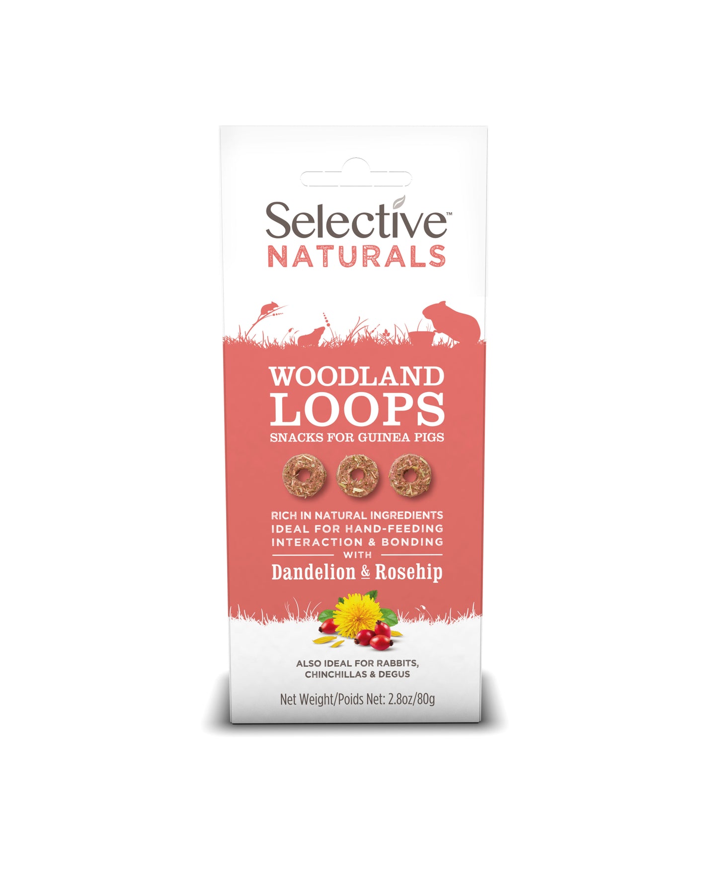 Woodland Loops with Dandelion & Rosehip 80g