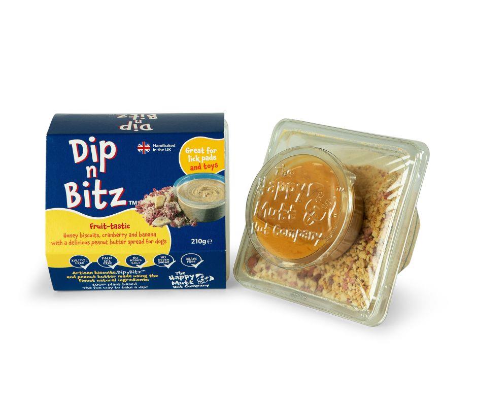 Dip 'n' Bitz Peanut Butter and Crumble for Dogs