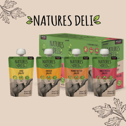 Natures Deli Tasty Grain-Free Paste for Dogs 100g