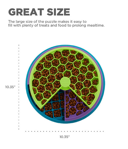 Nina Ottosson Lickin' Layers Dog Puzzle & Slow Feeder in One