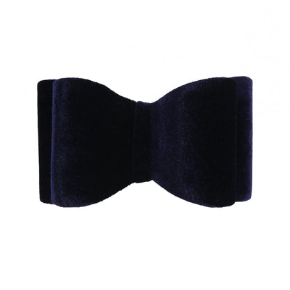 Luxury Velvet Navy Bow Tie for Dogs/Cats