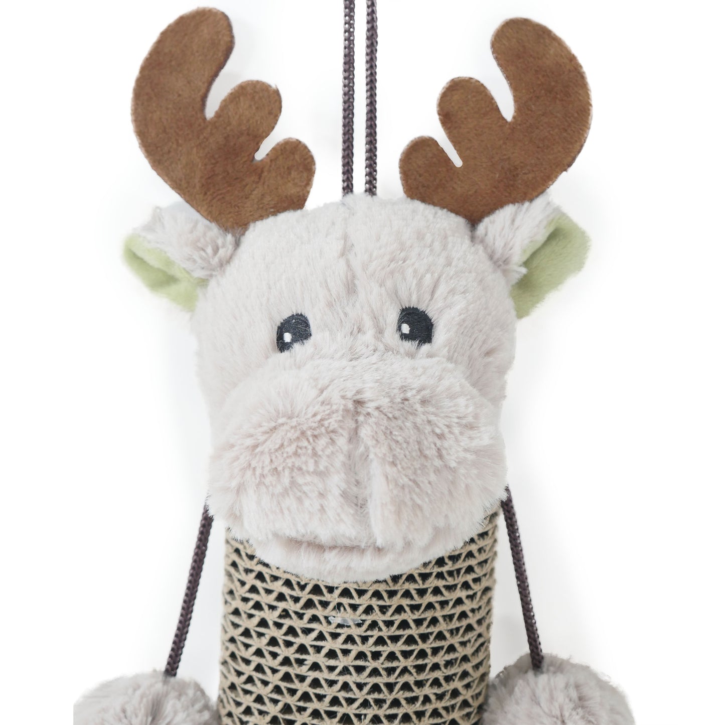 Cupid & Comet Reindeer Cardboard Cat Scratcher Cat Toy