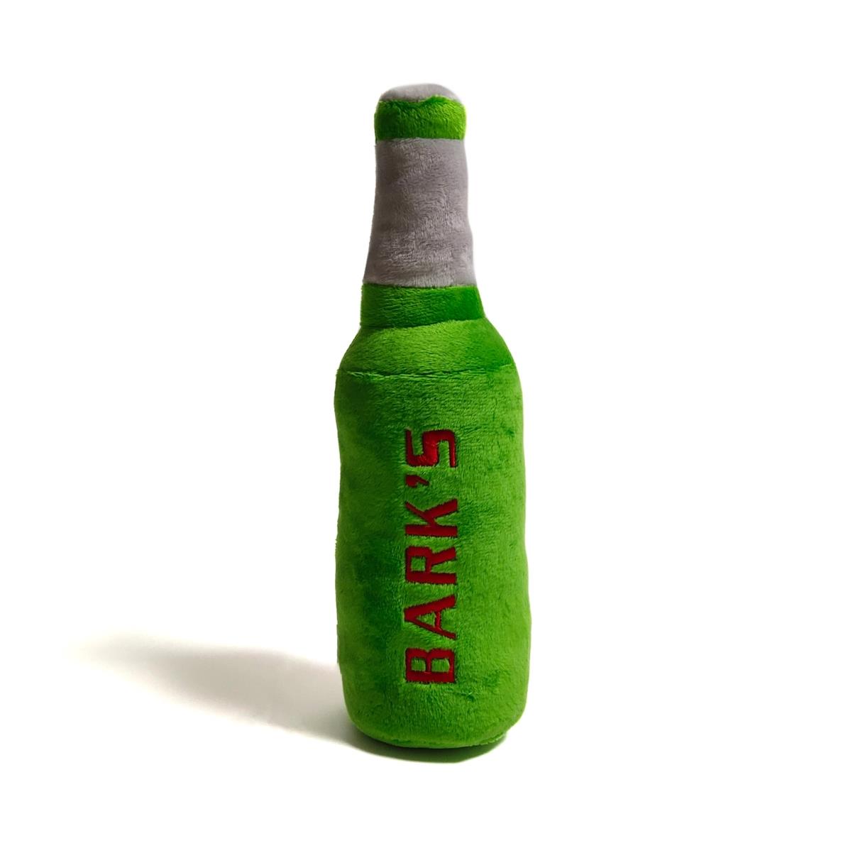 Bark's Beer Bottle Plush Dog Toy