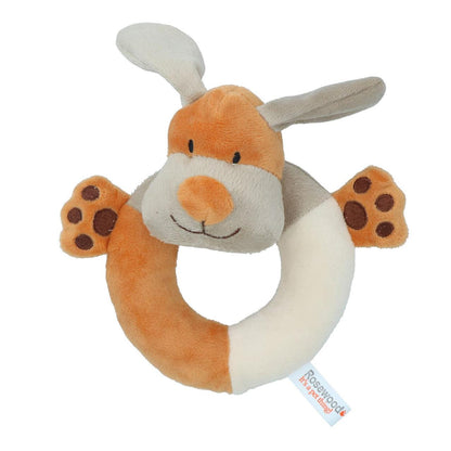 Natural Nippers Cuddle Plush Ring Dog Toy