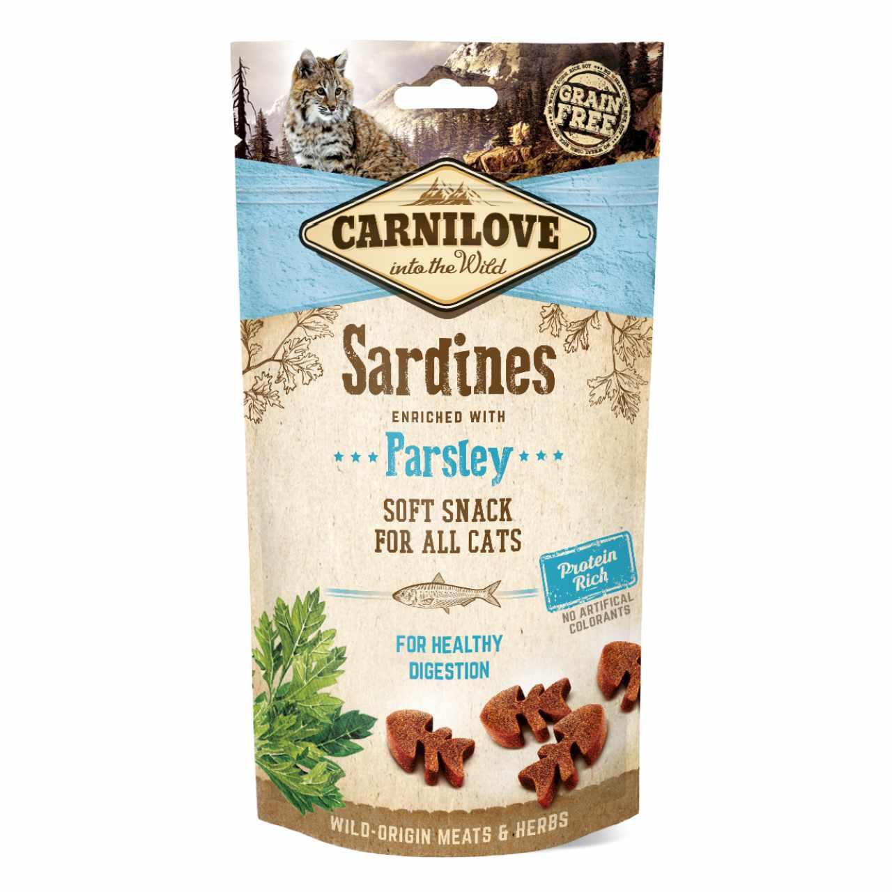 Sardines Soft Snacks - Grain Free Cat Treats 50g