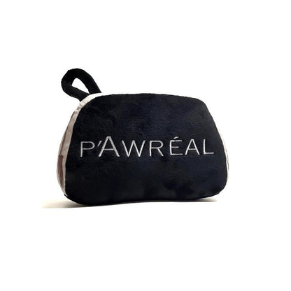 P'Awréal Make-Up Bag Parody Plush Dog Toy