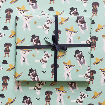 Paws & Celebrations Dog Wrapping Paper