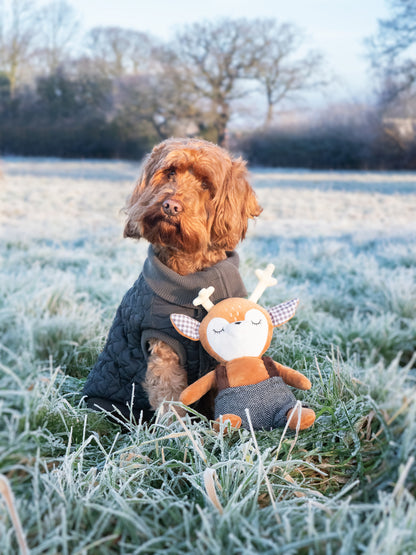 Cupid & Comet Plush Robbie Reindeer Dog Toy