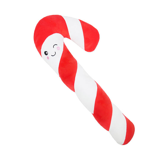 Cupid & Comet Rope Core Candy Cane Festive Dog Toy