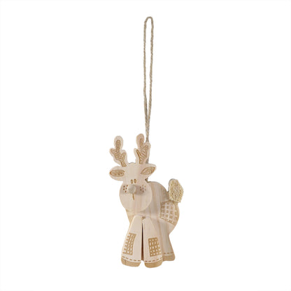 Cupid & Comet Patchwork Reindeer gnaw for Small Animals