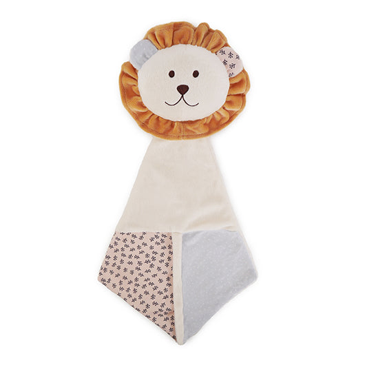 Cupid & Comet Lion Crinkle Blankie Dog Toy