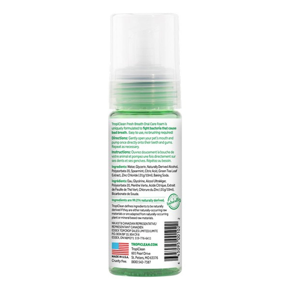 Fresh Breath Oral Care Foam for Dogs 133ml