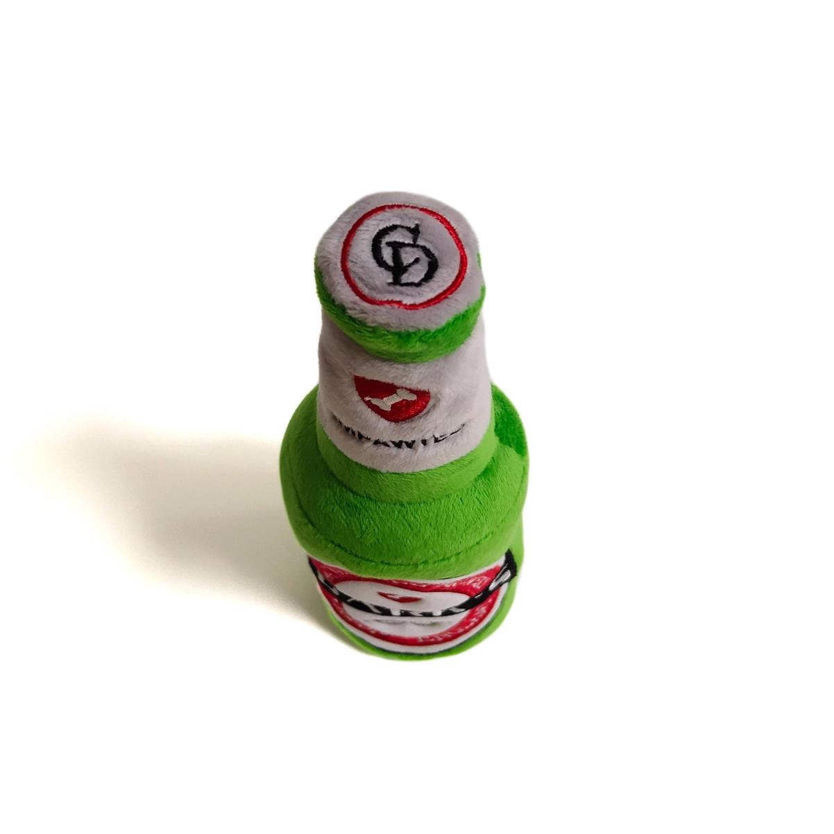 Bark's Beer Bottle Plush Dog Toy