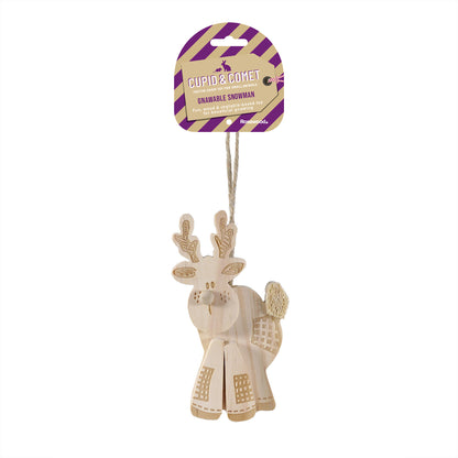 Cupid & Comet Patchwork Reindeer gnaw for Small Animals