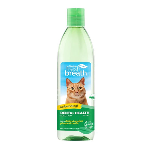 Fresh Breath Dental Health Solution for Cats 473ml